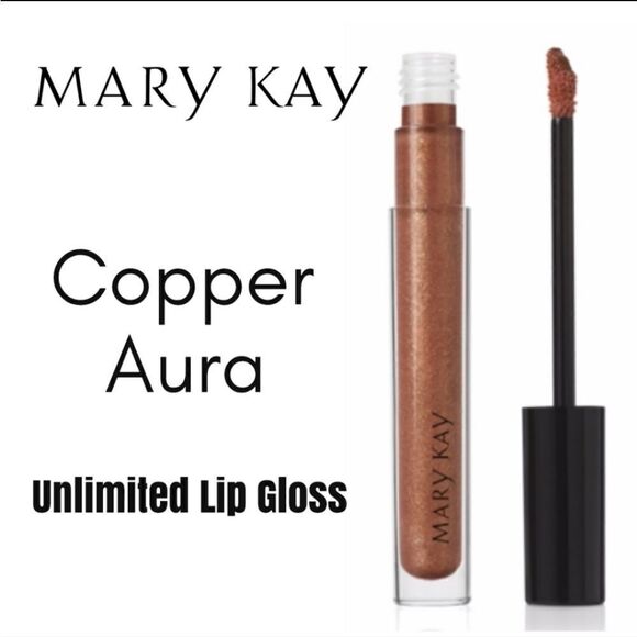 MARY KAY UNLIMITED LIP GLOSS IN COPPER AURA - Picture 1 of 8